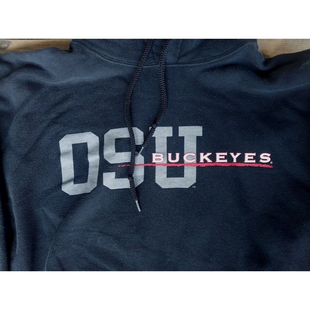 Ohio State Buckeyes Pullover Sweatshirt Size Large Great Shape - Picture 4 of 5